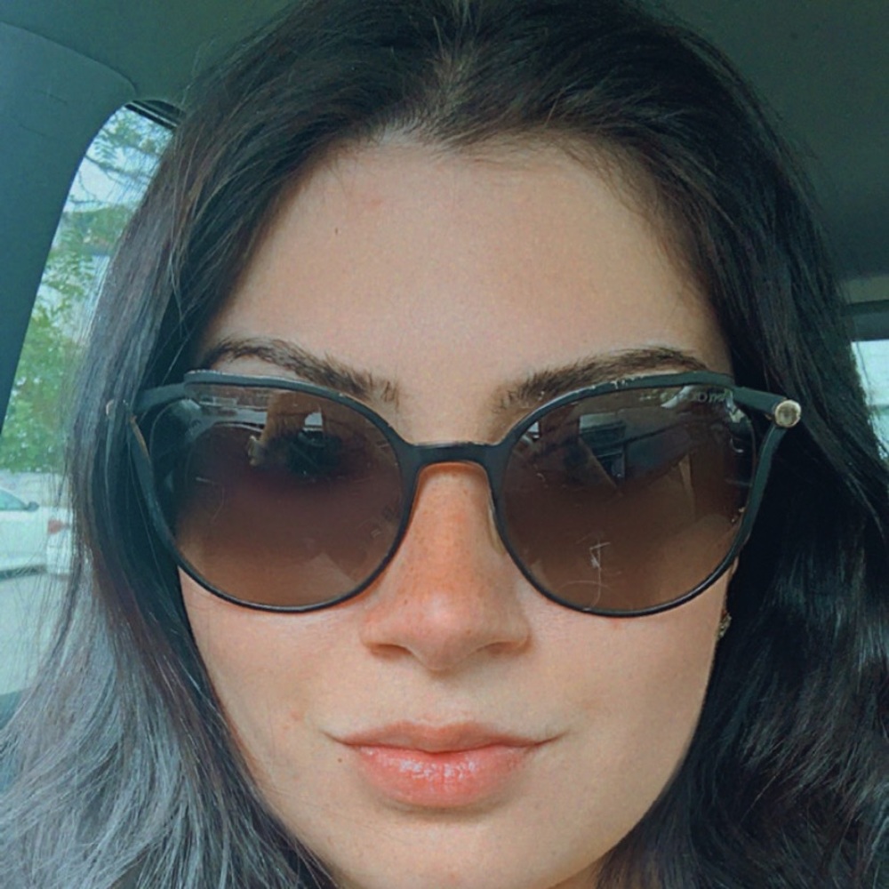 Jimmy choo sunglasses with case